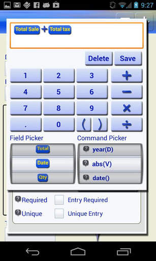 SailformsPlus Forms Database скриншот 6