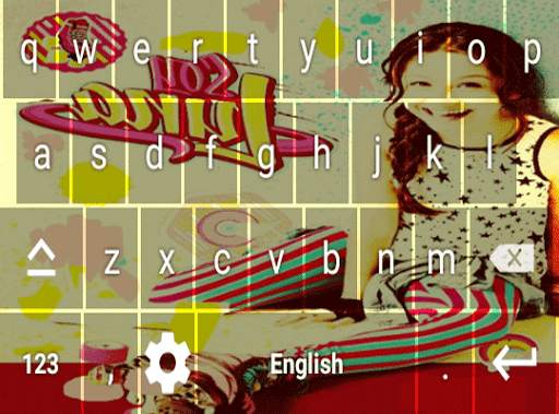 keyboard for soy luna HD screenshot 1