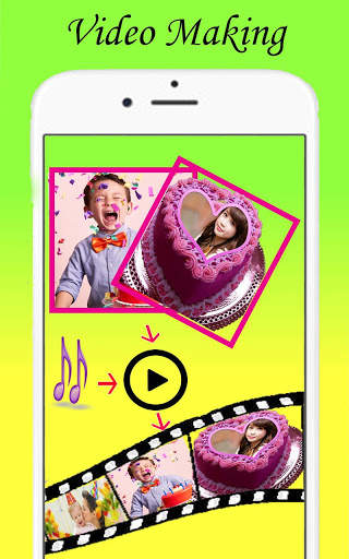 Video Maker With Music - Birthday Photo Editor screenshot 4