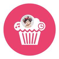 Birthday Song with name - Age Calculator - Sticker logo