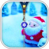 Santa Claus Zipper Lock