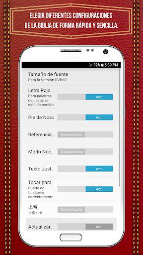 Bible RVR 1995, Reina Valera 1995 (Spanish) Free screenshot 9