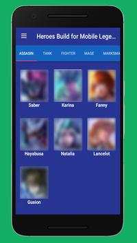 Hero Best Build for Mobile Legends screenshot 1
