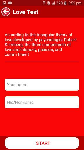 Love Test screenshot 2