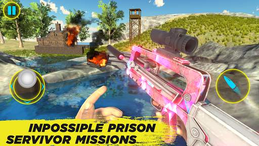 Prisoner Shooting Survival Battleground screenshot 2
