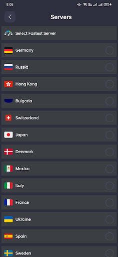 Quick VPN-Unlimited VPN Proxy screenshot 3
