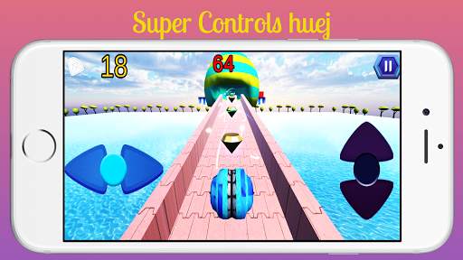 Super 3D Running Ball  Extreme Fun Race 3D screenshot 4