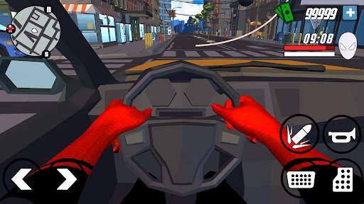 Spider Hero Rope Fighting - Gangster San andreas screenshot 3