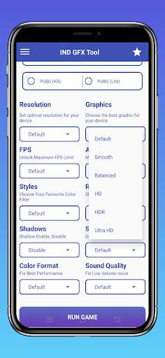 iND GFX Tool | FOR PUBG screenshot 4
