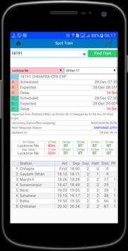SpotUrTrain : Live Train Status IRCTC PNR status screenshot 4