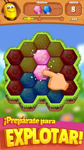 Bee Brilliant Blast screenshot 1