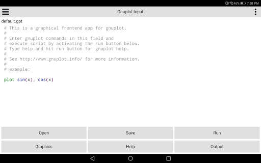 Mobile Gnuplot Viewer (New) screenshot 11