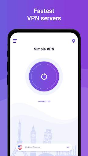 VPN proxy master - free turbo VPN screenshot 1