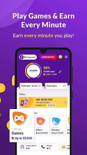Earn Cash Reward : Playing Games & Win Money screenshot 3