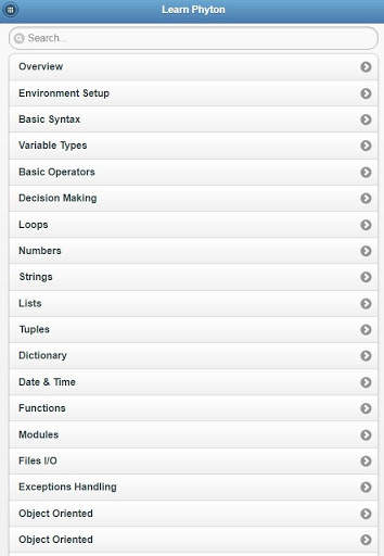 Learn Phyton Full Offline screenshot 5