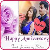 Happy Wedding anniversary photo frames 1.0