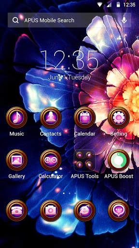 Razortail-APUS Launcher theme screenshot 1