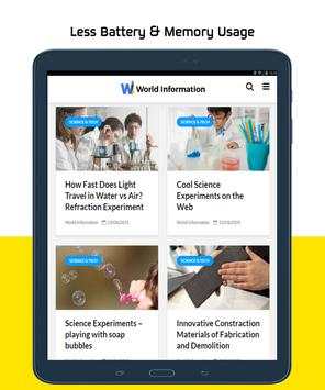 World Information screenshot 9