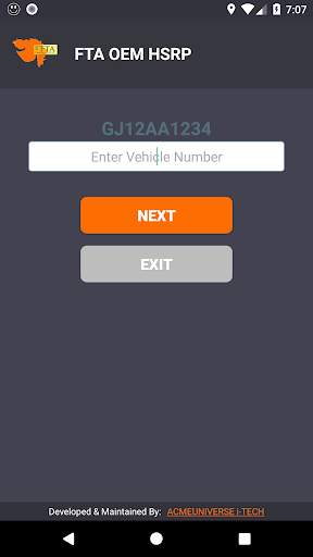 FTA OEM HSRP screenshot 3