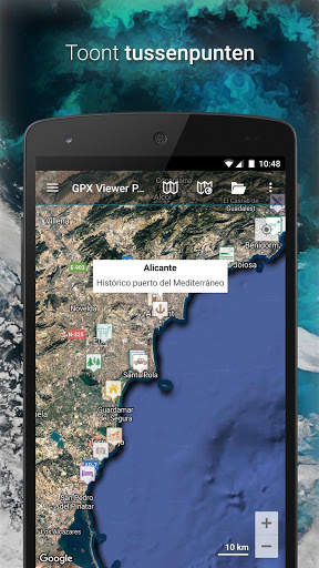 GPX Viewer PRO - Banen, routes en tussenpunten screenshot 6