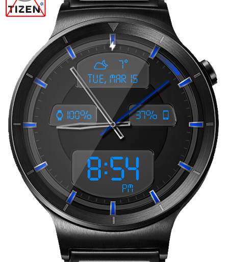 Chrome LED HD Watch Face Widget & Live Wallpaper screenshot 14