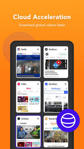 Browser 2018: Browser for all needs. Fast secure. screenshot 8