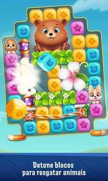 Pet Rescue Puzzle Saga screenshot 1
