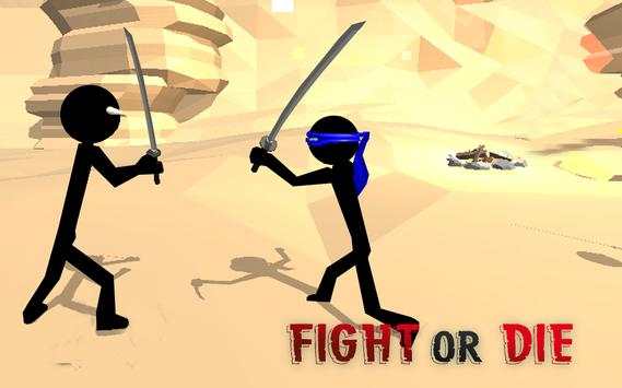 Prajurit Stickman - Ninja 3D screenshot 1