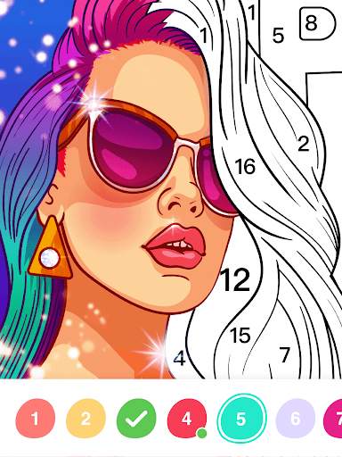 No.Paint - Relaxing Coloring games screenshot 14