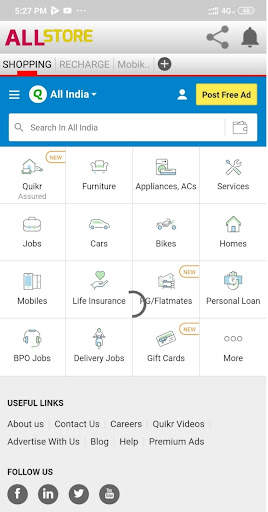 All shoping india screenshot 2