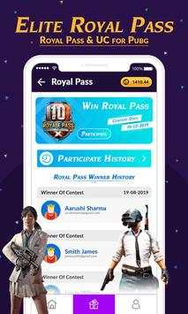 Win Royal Pass & Get UC For Pubg screenshot 3