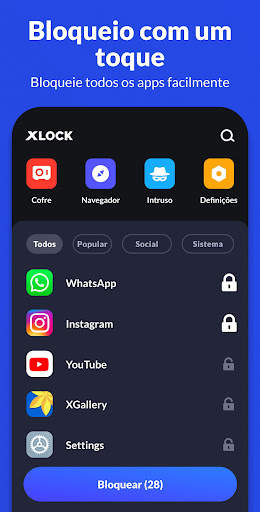 Bloqueio de Aplicativos, Senha screenshot 5