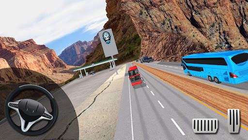 Modern City Coach Bus Sim 3D screenshot 3