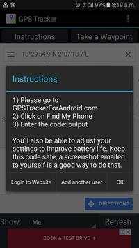 GPS Tracker For Android screenshot 3