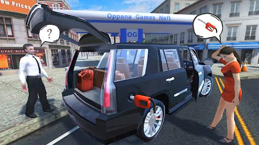 Car Simulator Escalade Driving screenshot 2