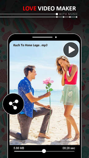 Love Video Maker with Music – Slideshow Maker screenshot 6
