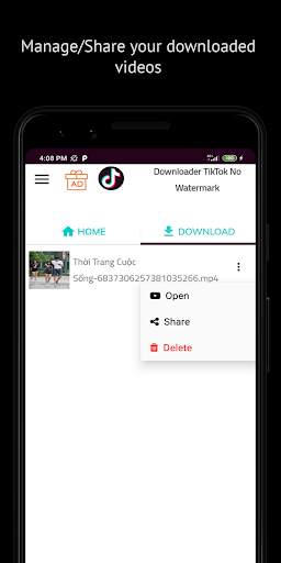 Download Video No Watermark - SaveTik screenshot 4