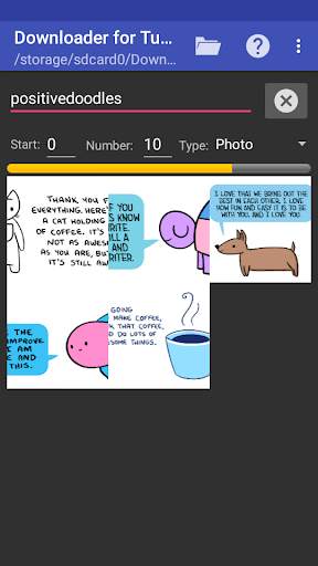 Downloader For Tumblr screenshot 2