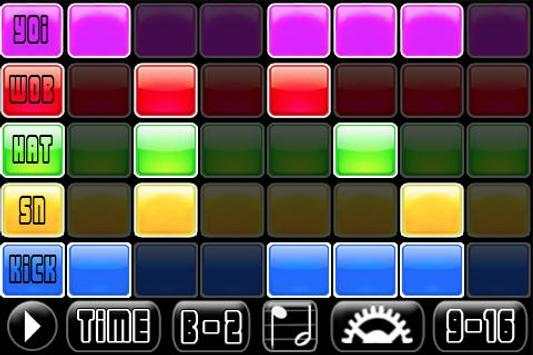 Dubstep Jam Music Sequencer screenshot 1