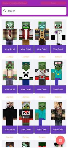 Zombie Skins for MCPE screenshot 5