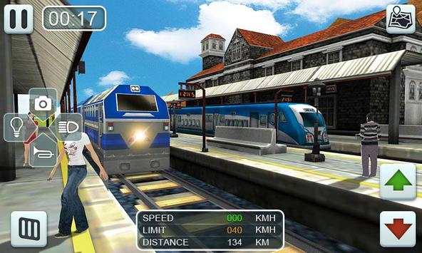 Train Driving Simulator - Crossing Railroad Game screenshot 2