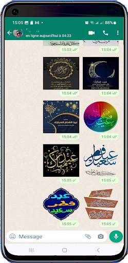 Happy Eid Al-Fitre Stickers screenshot 5