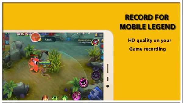Recorder Mobile Legend Screen Recorder screenshot 1