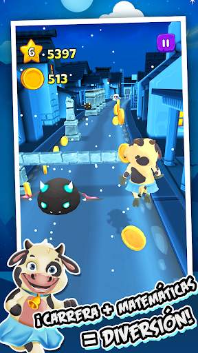 Toon Math Run: Matemáticas screenshot 3