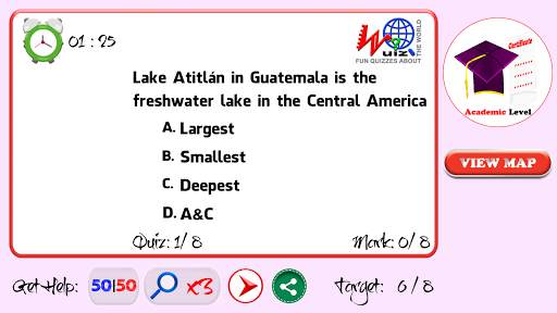 WQuiz - Fun Quizzes About The World screenshot 3