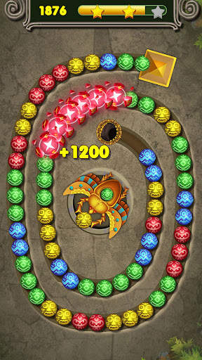 Jungle Marble Blast 3 screenshot 1