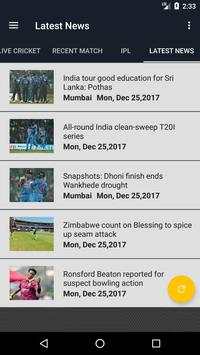 Flash Live Cricket Score screenshot 3