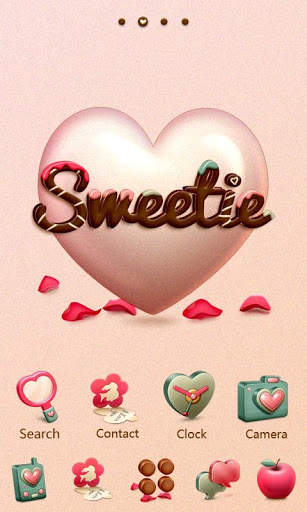Sweetie GO Launcher Theme screenshot 1