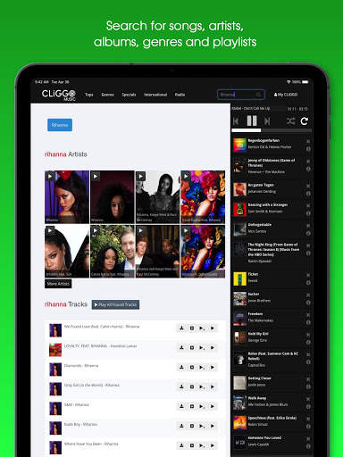 CLiGGO MUSIC – Free Music & Radio App screenshot 9