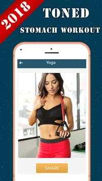 Toned Stomach Workout screenshot 4